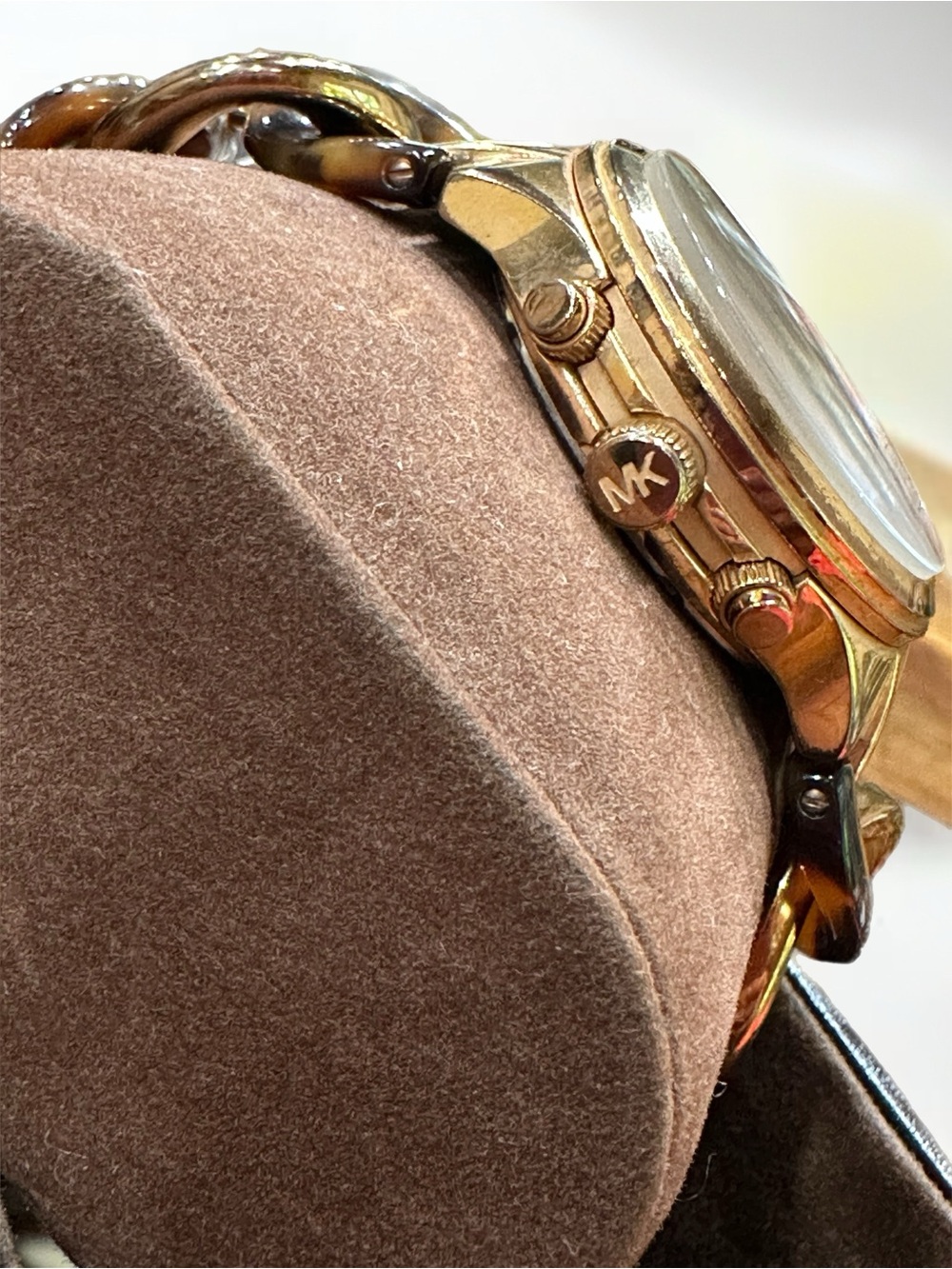 Michael Kors Gold-Tone Women’s Chronograph Watch - Picture 6 of 9